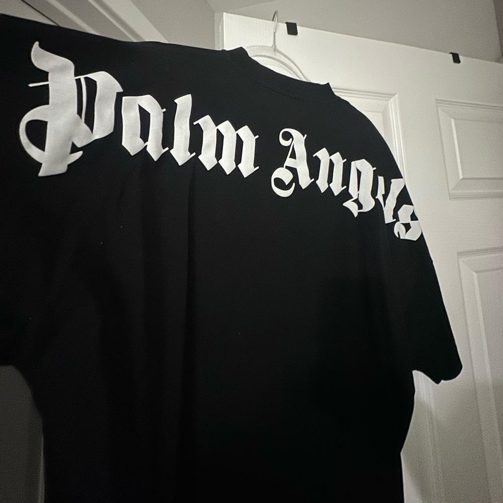 Palm Angels Black T-Shirt for Men